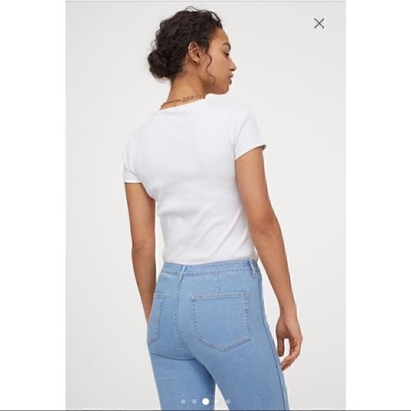 NWT | H&M high- waisted ankle skinny Jeans - Picture 6 of 6